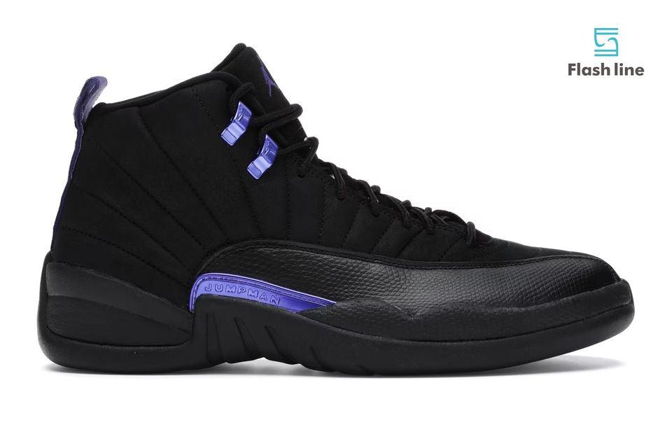 Jordan 12 Retro Black Dark Concord - Flash Line Store