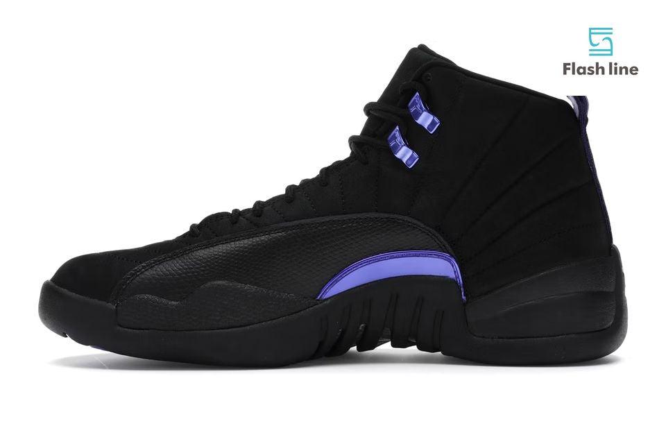 Jordan 12 Retro Black Dark Concord - Flash Line Store