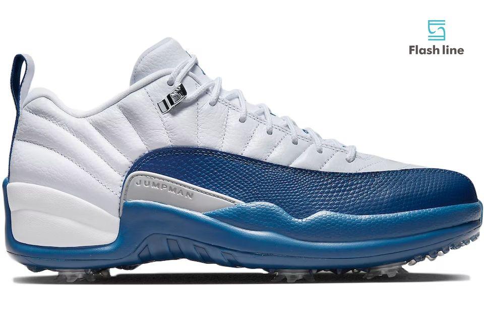 Jordan 12 Retro Low Golf French Blue - Flash Line Store