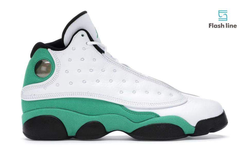 Jordan 13 Retro White Lucky Green (Grade School) - Flash Line Store