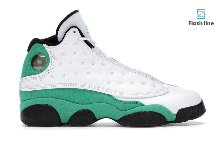 Jordan 13 Retro White Lucky Green (Grade School) - Flash Line Store