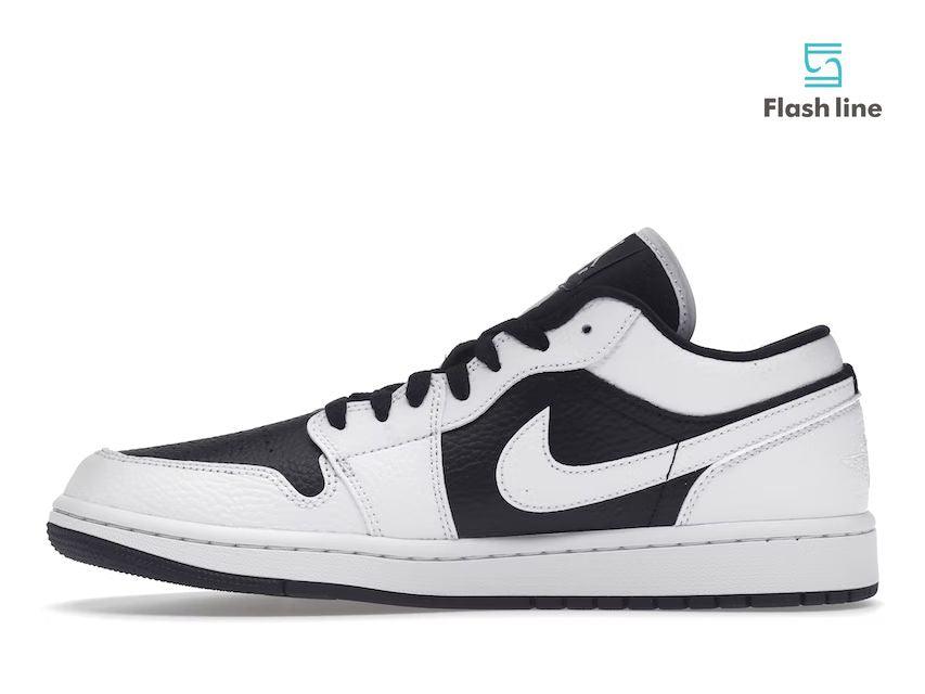 Jordan 1 Low SE Homage Split White Black (Women's) - Flash Line Store