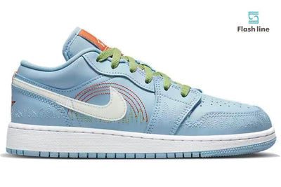 Jordan 1 Low SE Stitch (GS) - Flash Line Store