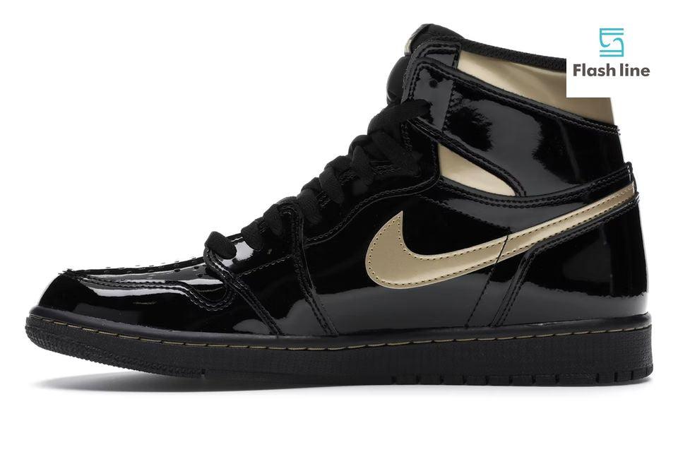 Jordan 1 Retro HighBlack Metallic Gold (2020) - Flash Line Store