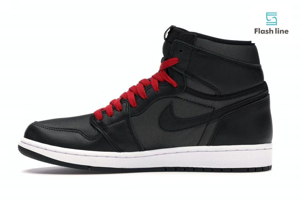 Jordan 1 Retro HighBlack Satin Gym Red - Flash Line Store