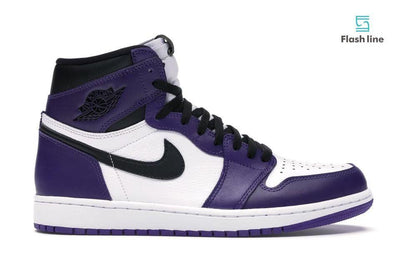 Jordan 1 Retro HighCourt Purple White - Flash Line Store
