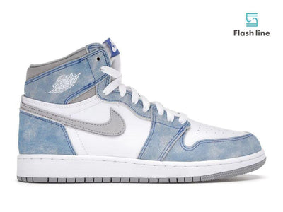 Jordan 1 Retro HighHyper Royal Smoke Grey (GS) - Flash Line Store