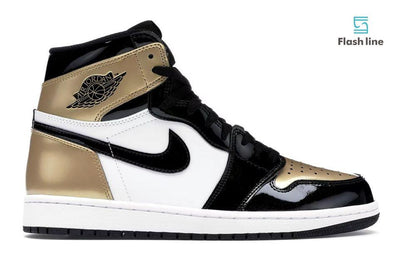 Jordan 1 Retro High NRGPatent Gold Toe - Flash Line Store