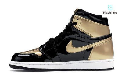 Jordan 1 Retro High NRGPatent Gold Toe - Flash Line Store