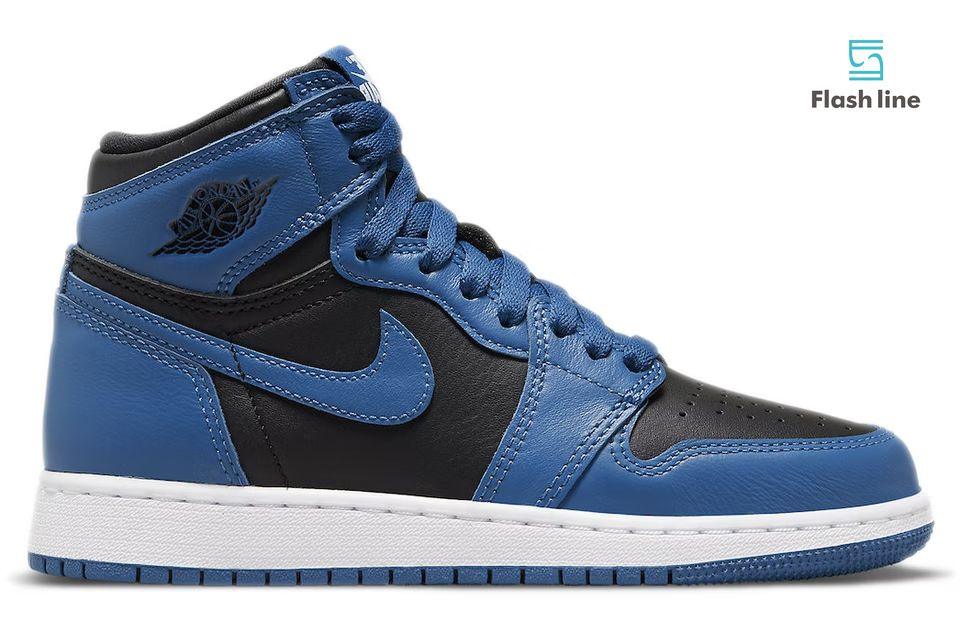 Jordan 1 Retro High OGDark Marina Blue (Grade School) - Flash Line Store