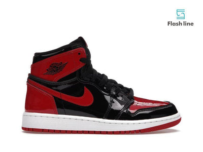 Jordan 1 Retro High OGPatent Bred (Grade School) - Flash Line Store