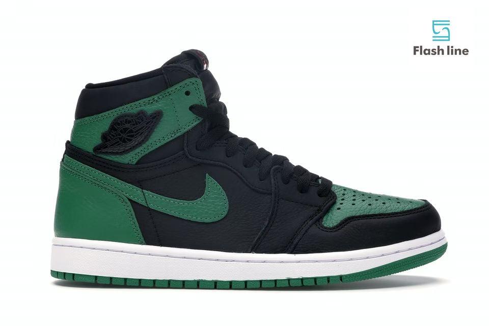 Jordan 1 Retro HighPine Green Black - Flash Line Store