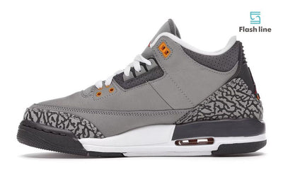 Jordan 3 Retro Cool Grey (2021) (Grade School) - Flash Line Store