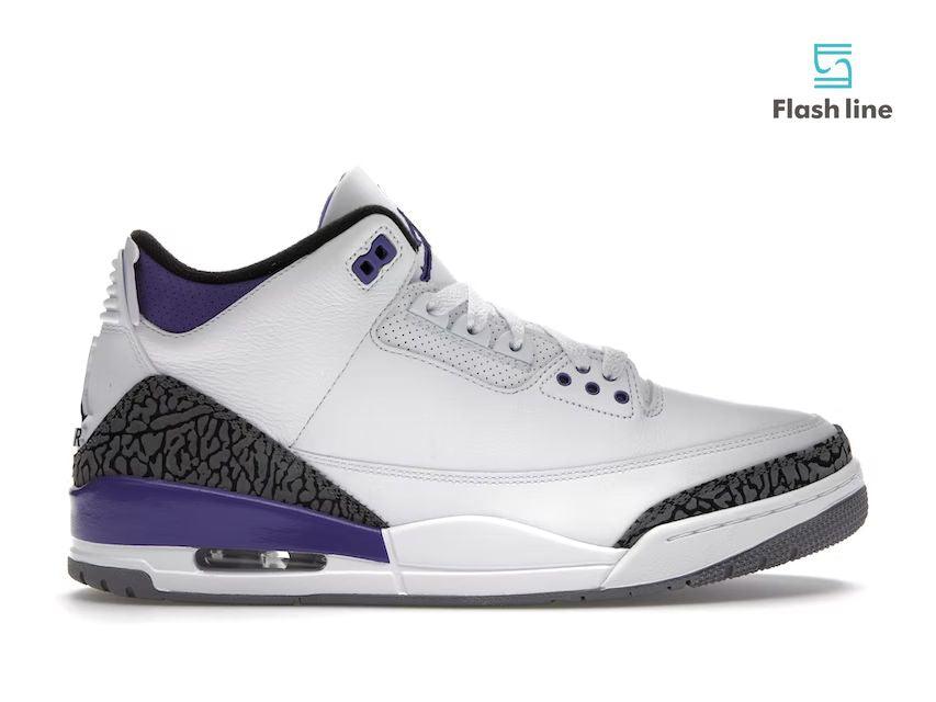 Jordan 3 Retro Dark Iris - Flash Line Store