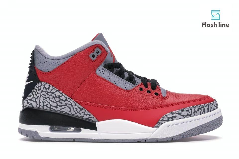 Jordan 3 Retro Fire Red Cement (Nike Chi) - Flash Line Store