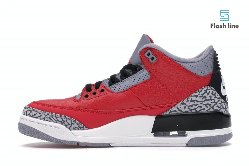 Jordan 3 Retro Fire Red Cement (Nike Chi) - Flash Line Store