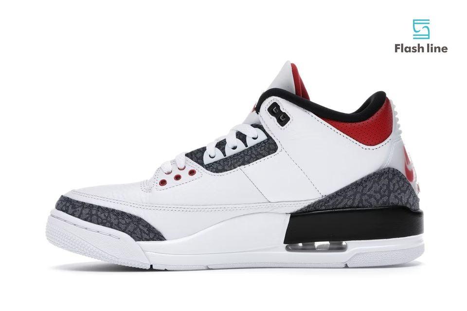 Jordan 3 Retro SE Fire Red Denim (2020) - Flash Line Store