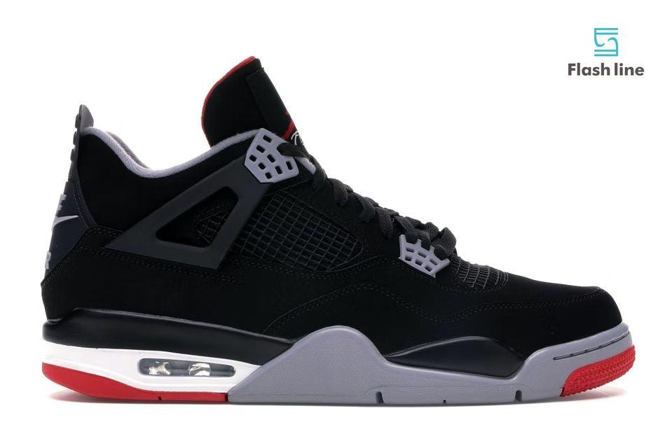 Jordan 4 Retro Bred (2019) - Flash Line Store