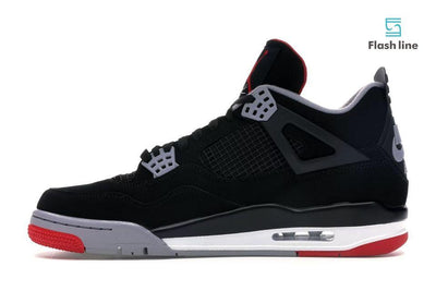 Jordan 4 Retro Bred (2019) - Flash Line Store