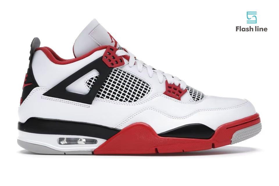 Jordan 4 Retro Fire Red (2020) - Flash Line Store