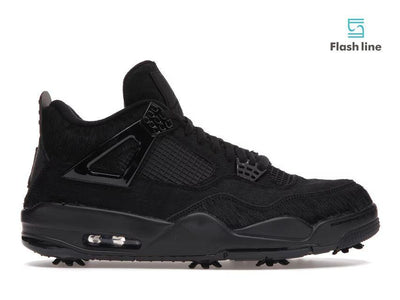 Jordan 4 Retro Golf Black Cat Pony Hair