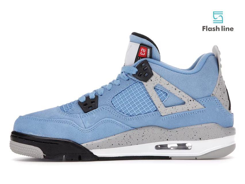 Jordan 4 Retro University Blue (Grade School) - Flash Line Store