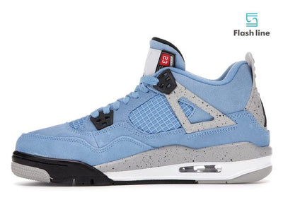 Jordan 4 Retro University Blue (Grade School) - Flash Line Store