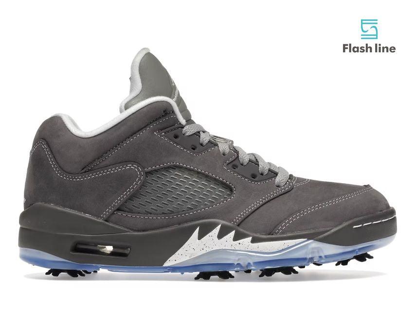 Jordan 5 Golf Low Wolf Grey - Flash Line Store