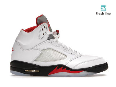 Jordan 5 Retro Fire Red Silver Tongue (2020)
