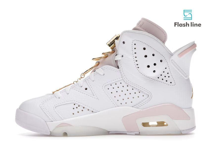 Jordan 6 Retro Gold Hoops (Women's) - Flash Line Store