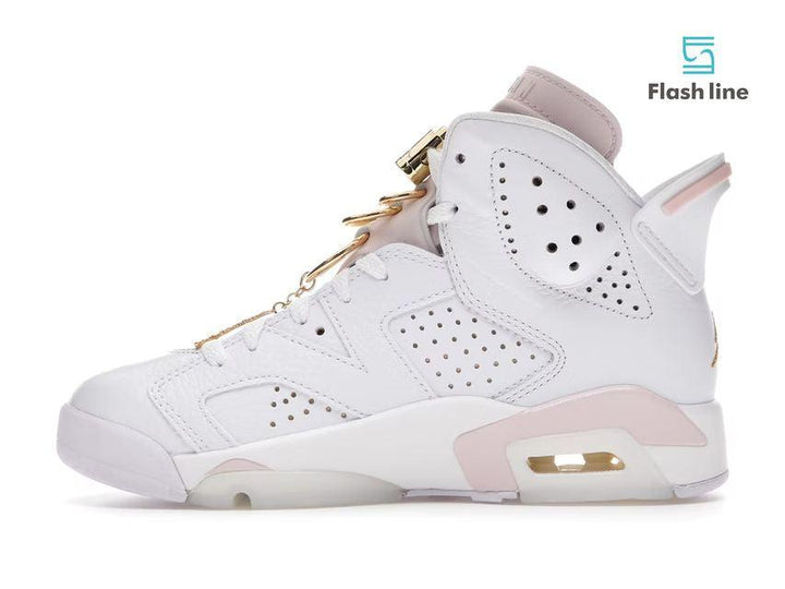 Jordan 6 Retro Gold Hoops (Women's) - Flash Line Store