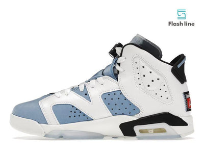 Jordan 6 Retro UNC White (Grade School) - Flash Line Store