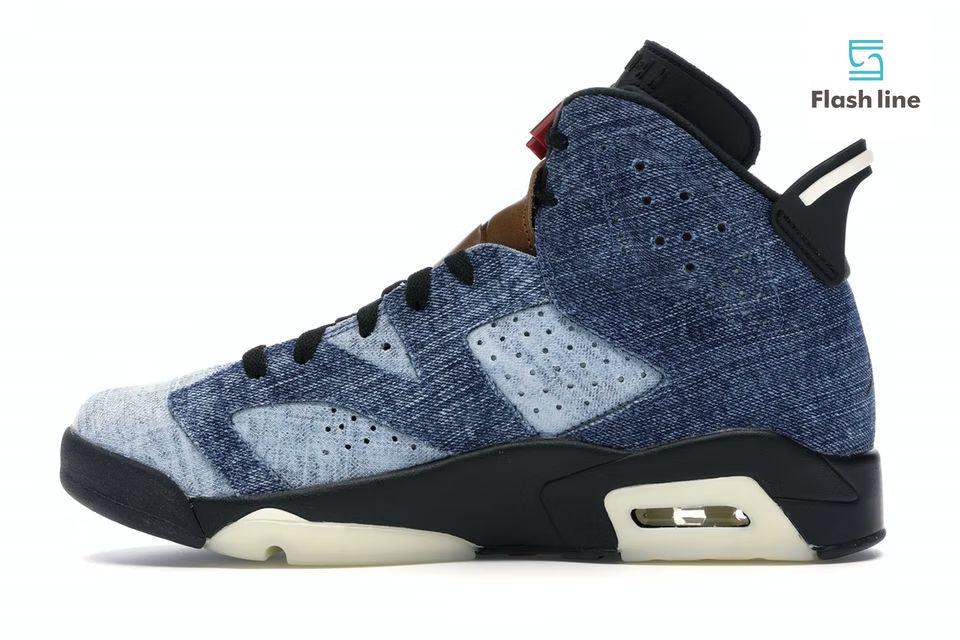 Jordan 6 Retro Washed Denim - Flash Line Store