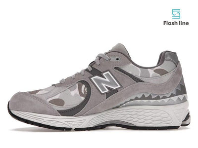 New Balance 2002R BAPE Grey - Flash Line Store