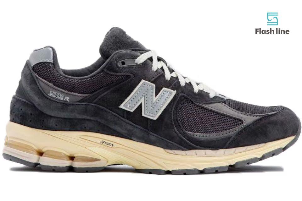 New Balance 2002R Black Dark Grey - Flash Line Store