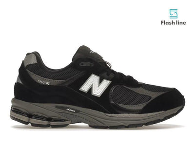 New Balance 2002R Black Dark Grey White - Flash Line Store