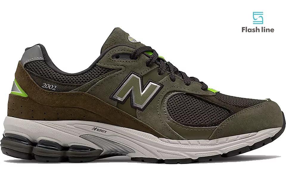New Balance 2002R Camo Green Nettle Green - Flash Line Store