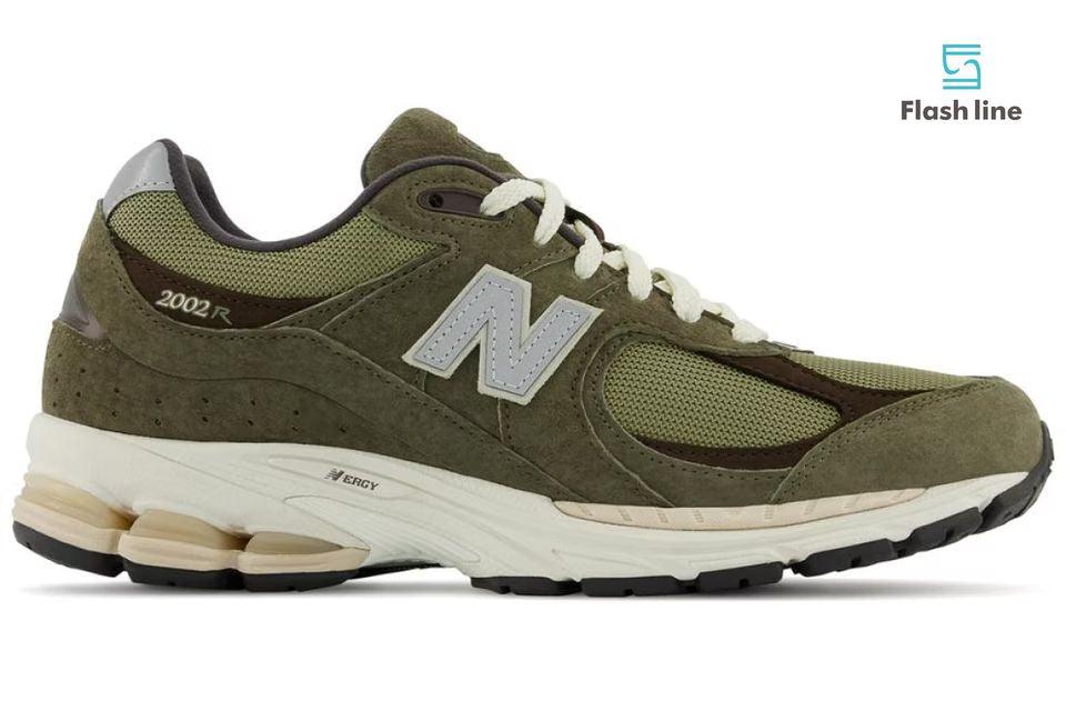 New Balance 2002R Olive Brown - Flash Line Store