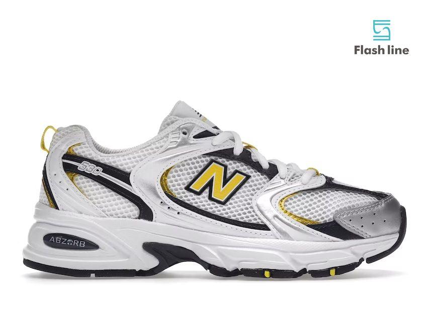 New Balance 530 Munsell White Citra Yellow - Flash Line Store