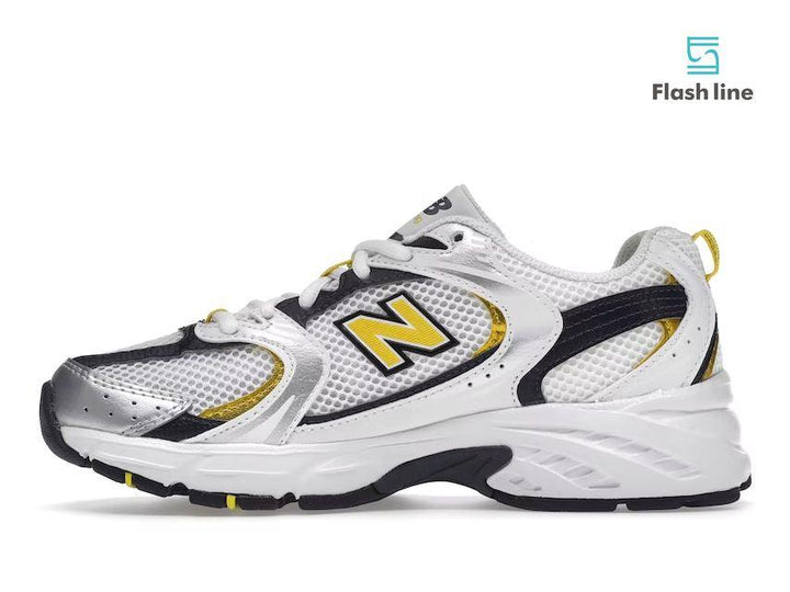 New Balance 530 Munsell White Citra Yellow - Flash Line Store