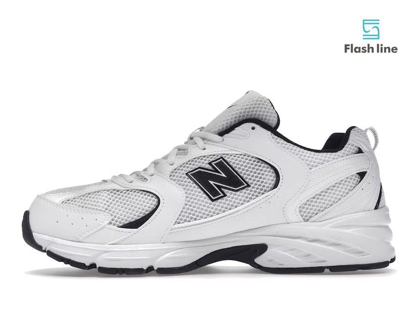 New Balance 530 White Black Details - Flash Line Store