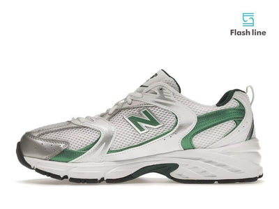 New Balance 530 White Nightwatch Green