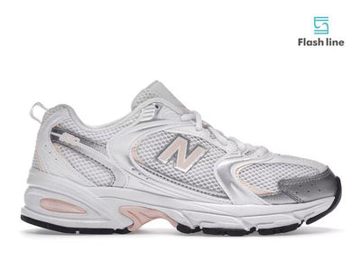 New Balance 530 White Silver Pink - Flash Line Store