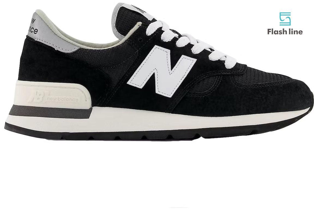New Balance 990v1 Black White - Flash Line Store