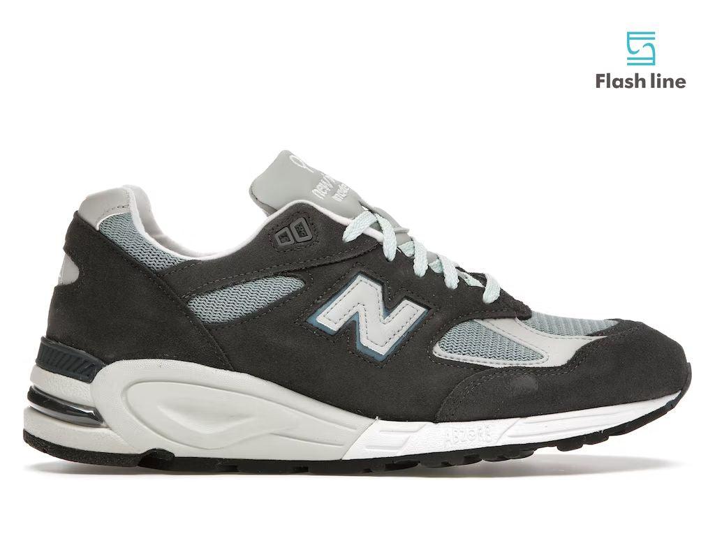 New Balance 990v2 Kith Steel Blue - Flash Line Store