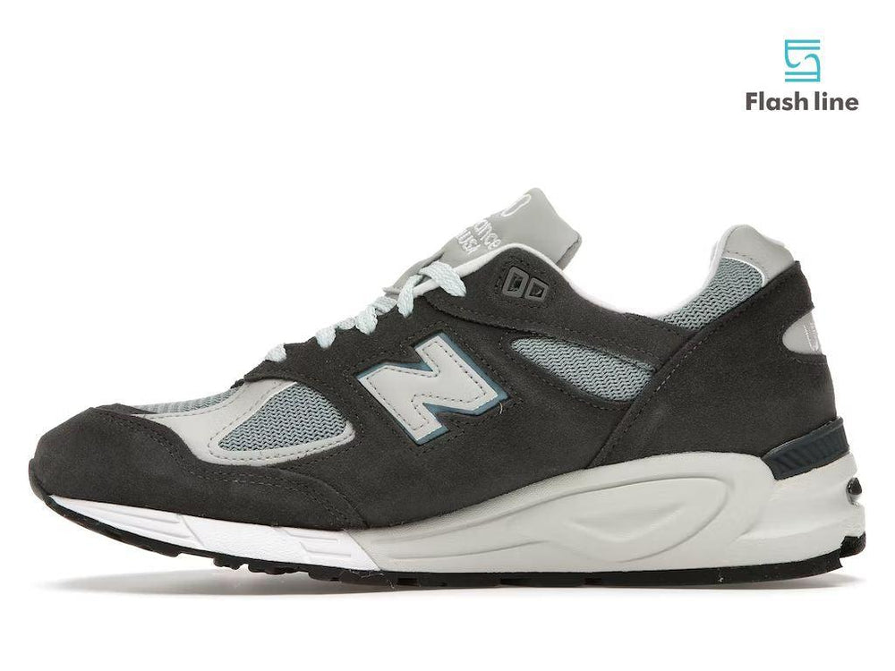 New Balance 990v2 Kith Steel Blue - Flash Line Store