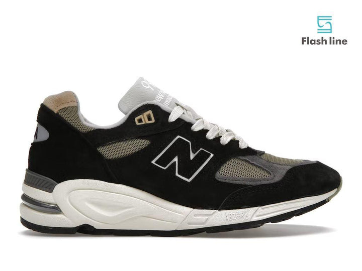 New Balance 990v2 Teddy Santis Black True Camo - Flash Line Store