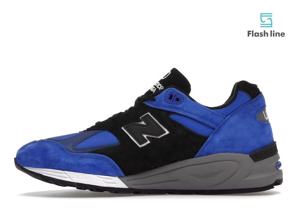 New Balance 990v2 Royal Blue Black - Flash Line Store