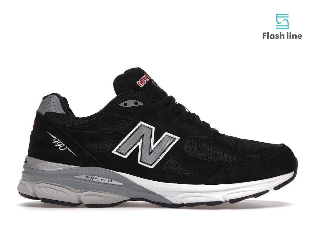 New Balance 990v3 Black White