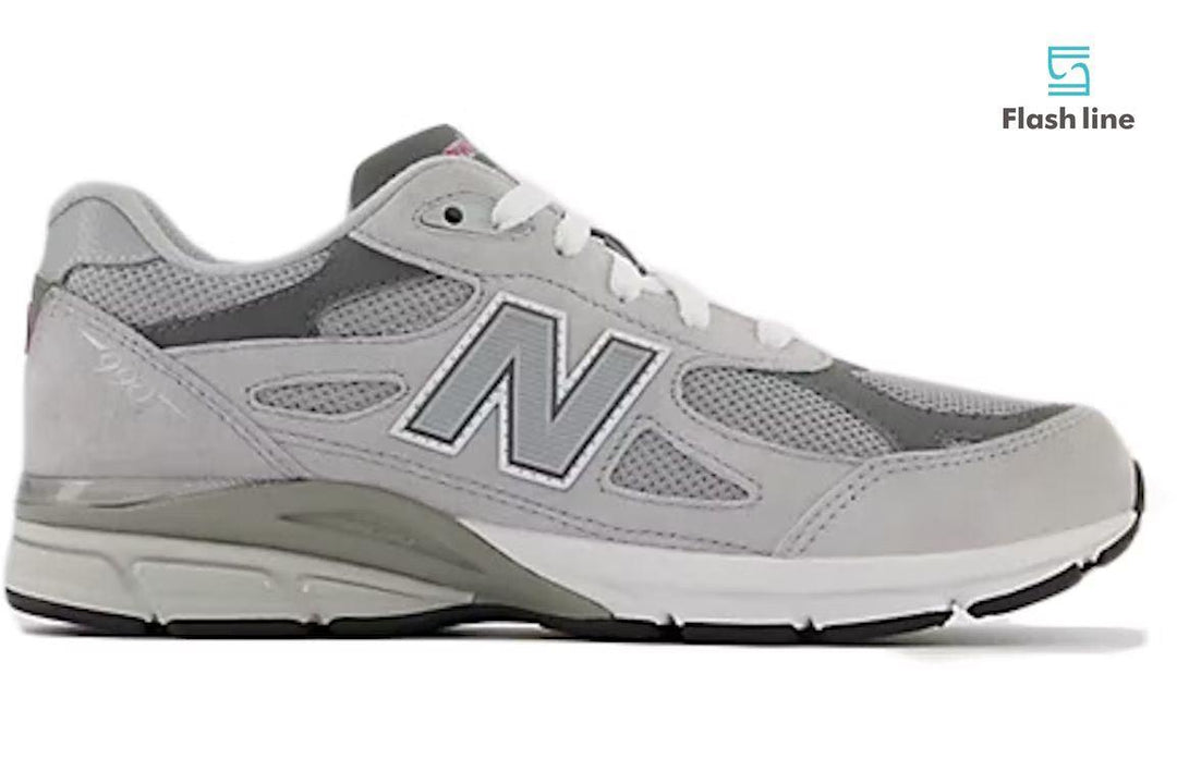 New Balance 990v3 Grey (Grade School) - Flash Line Store